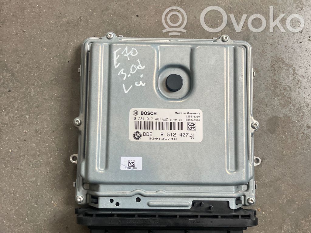 BMW X5 E70 Engine control unit/module 
