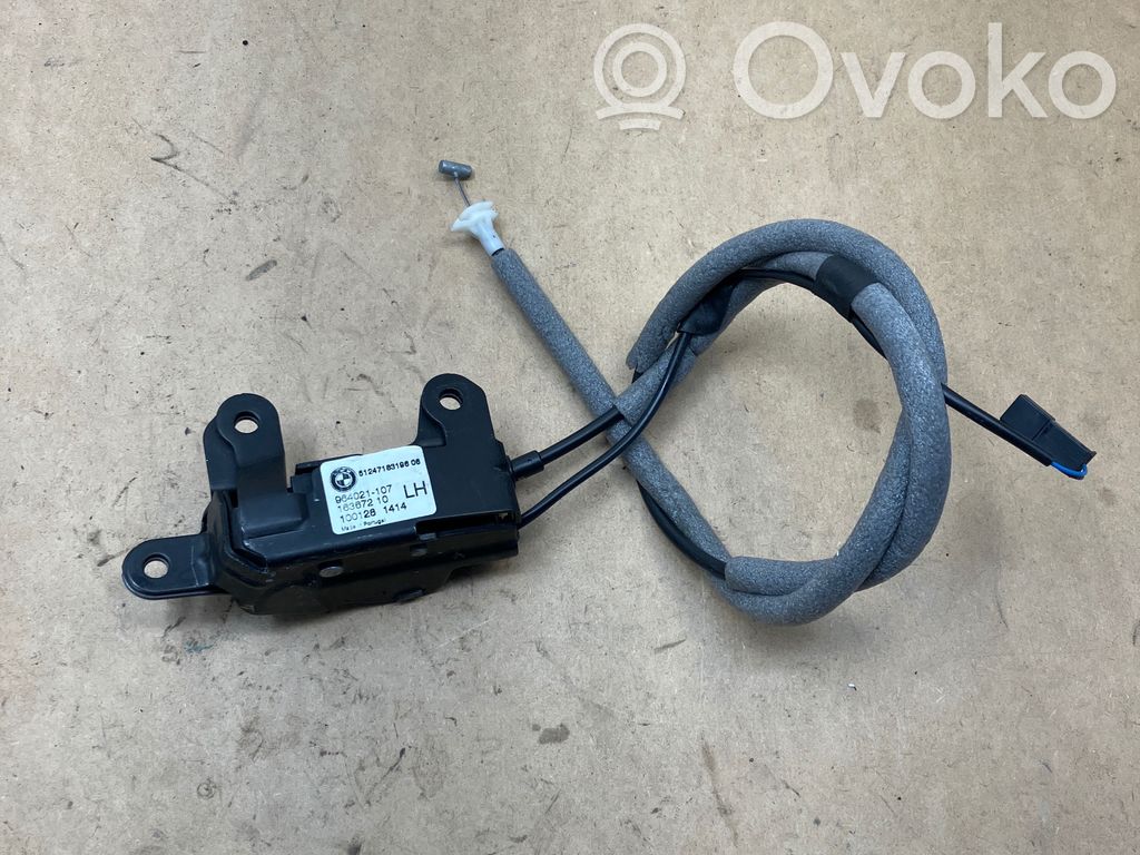 BMW X5 F15 Takaluukun lukon salvan moottori 