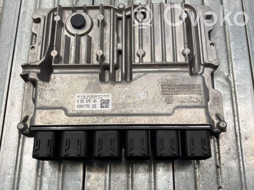 BMW 5 G30 G31 G38 Engine control unit/module 