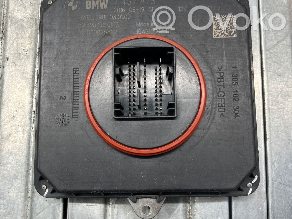BMW X5 F15 Módulo de control de balasto LED 