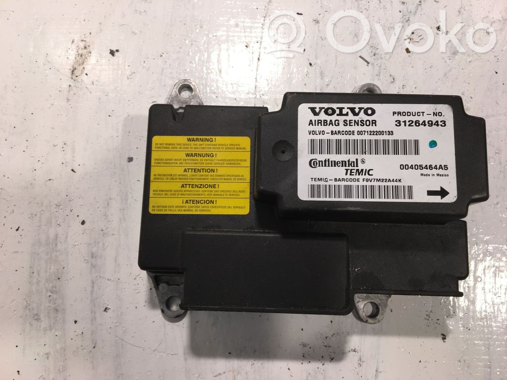 Airbag control unit/module   31264943