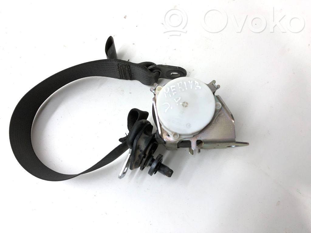 Opel Meriva B Cinturón delantero 