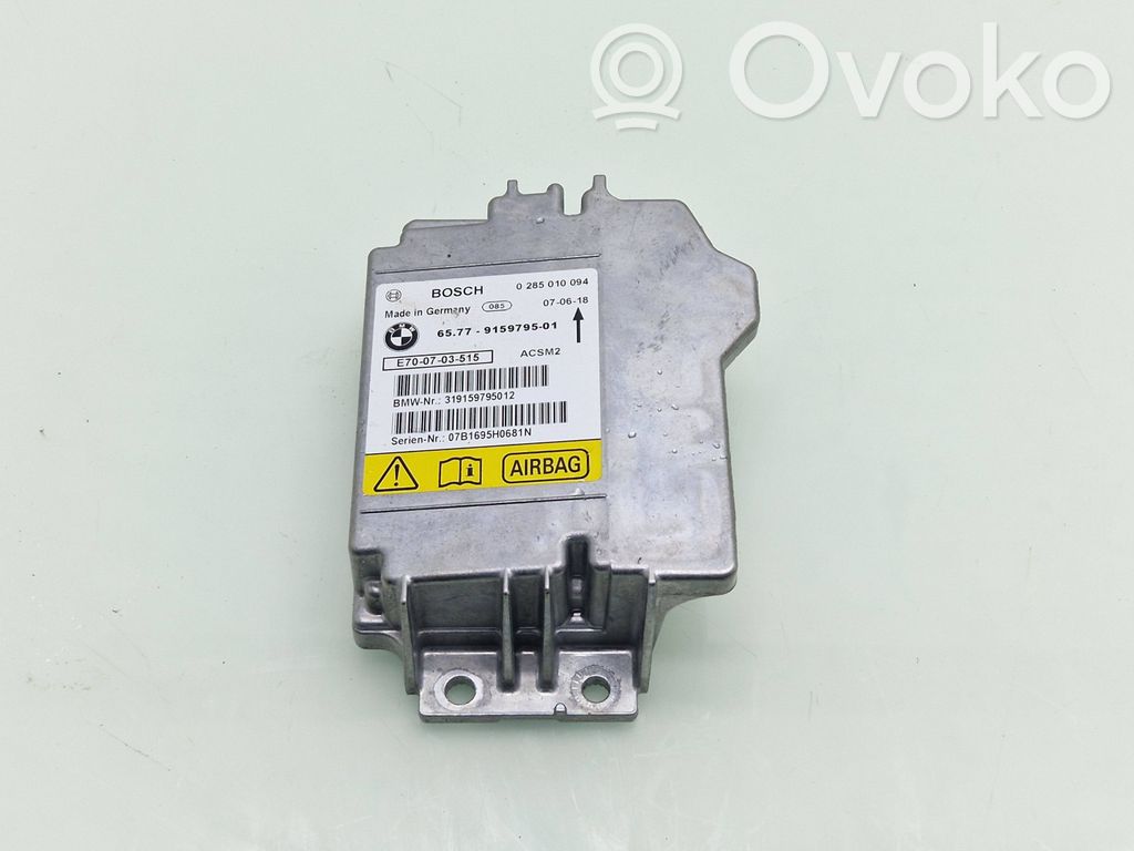 BMW X5 E70 Airbag control unit/module 