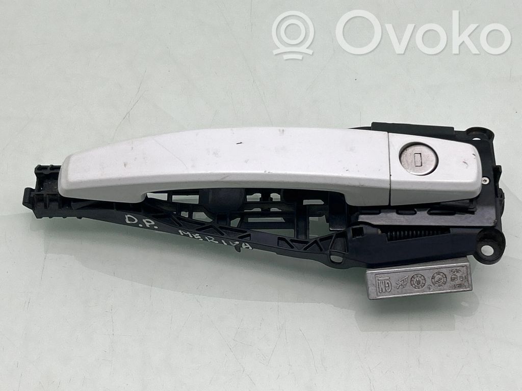 Opel Meriva B Front door exterior handle 
