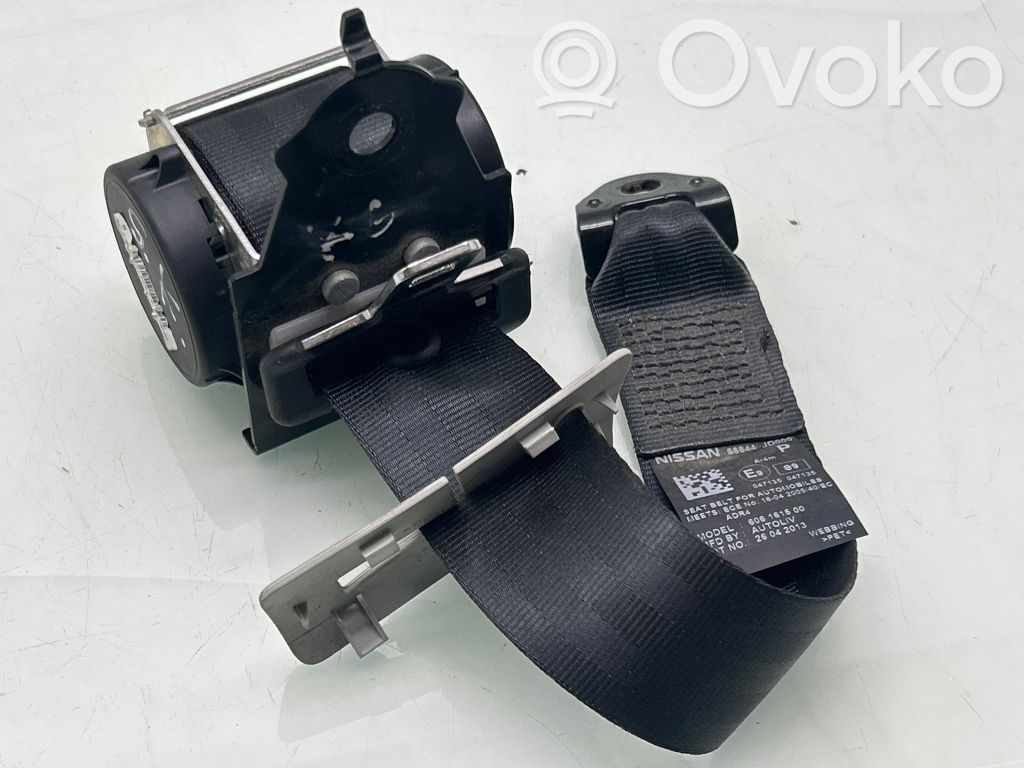 Nissan Qashqai Pas bezpieczeństwa fotela tylnego 