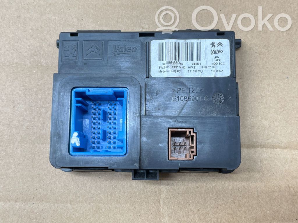 Peugeot Traveller Climate control unit 
