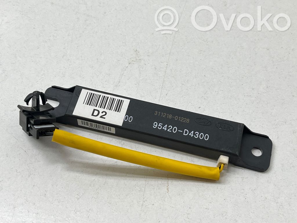 KIA Optima Avaimettoman käytön ohjainlaite/moduuli 