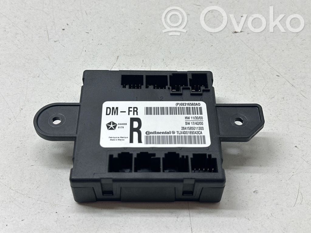 Unité de commande module de porte   P68316560AD