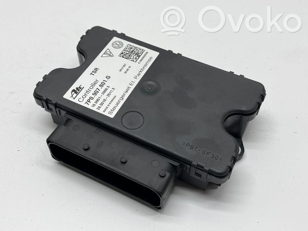 Porsche Cayenne (92A) Module de commande de frein à main 