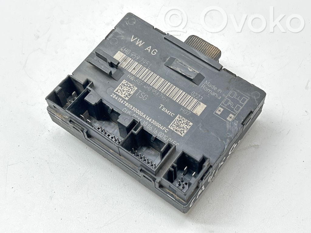 Porsche Cayenne (92A) Unité de commande module de porte 