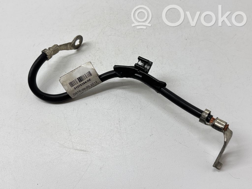 Volvo S60 Minus / Klema / Przewód akumulatora 