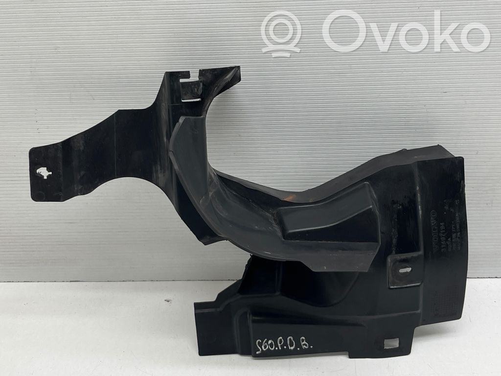 Volvo S60 Front wheel arch liner splash guards 