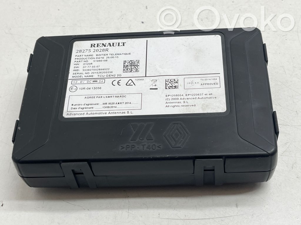 Renault Kadjar Other control units/modules 
