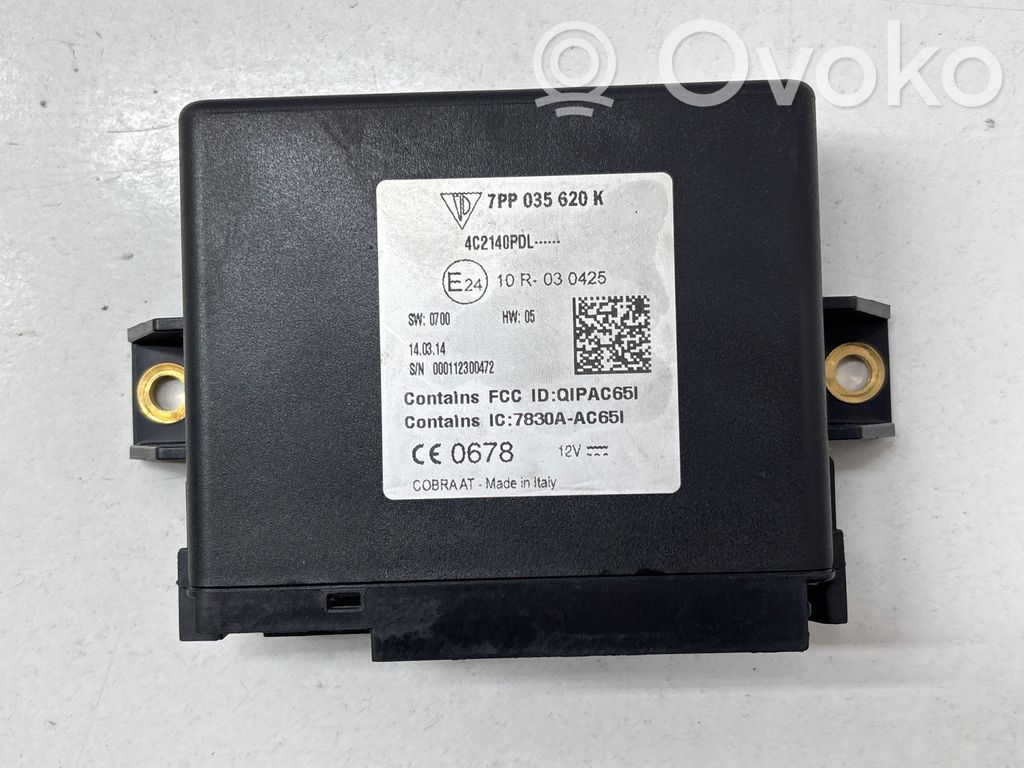 Porsche Macan (95B) GPS navigation control unit/module 
