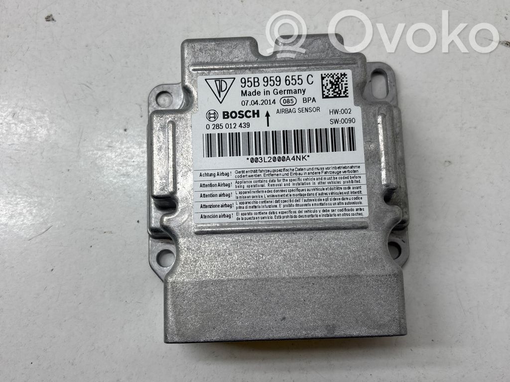 Porsche Macan (95B) Airbag control unit/module 