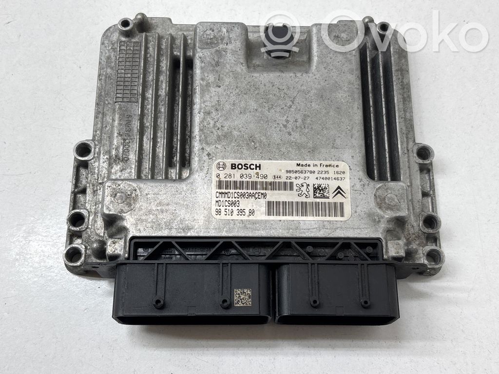 Peugeot 5008 II Engine control unit/module 