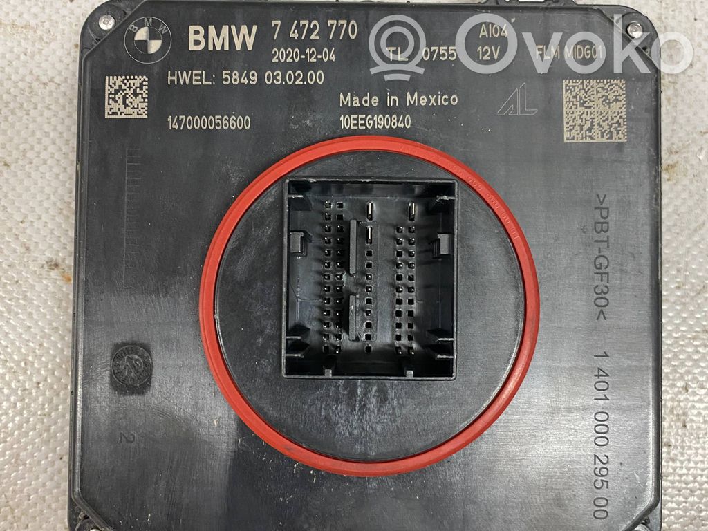 BMW X3 G01 LED ballast control module 