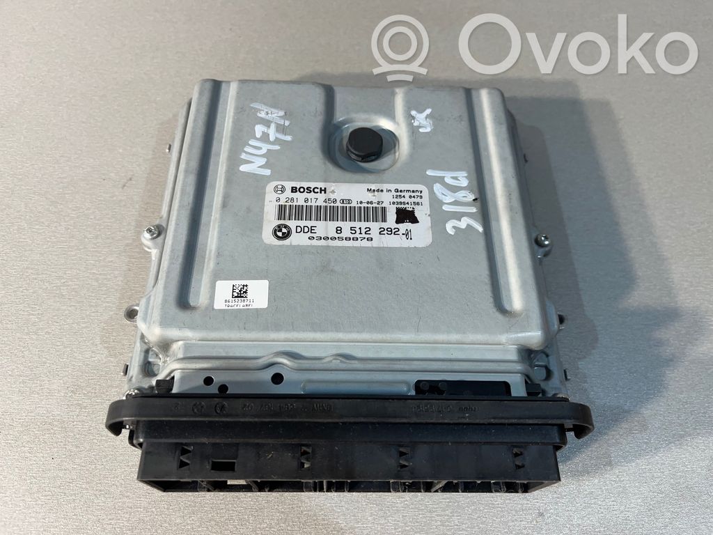 BMW 3 E90 E91 Engine control unit/module 