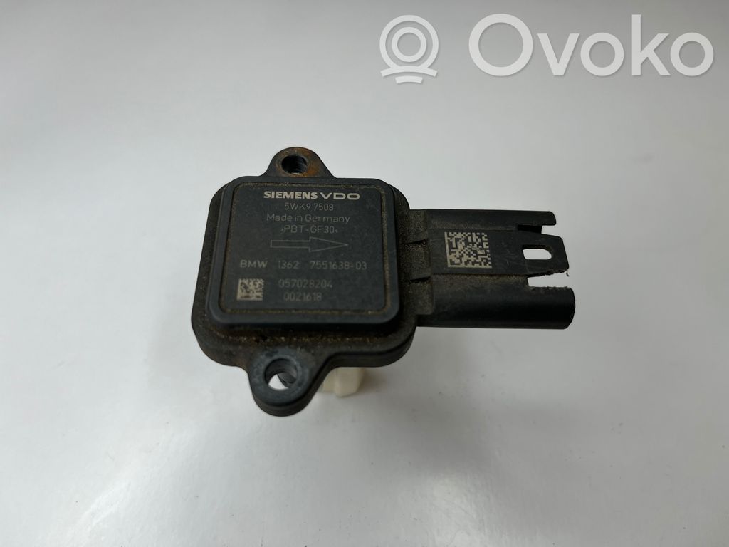 BMW 3 E92 E93 Mass air flow meter 