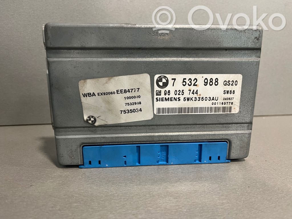 Gearbox control unit/module   7532988,96025744,5WK33503AU