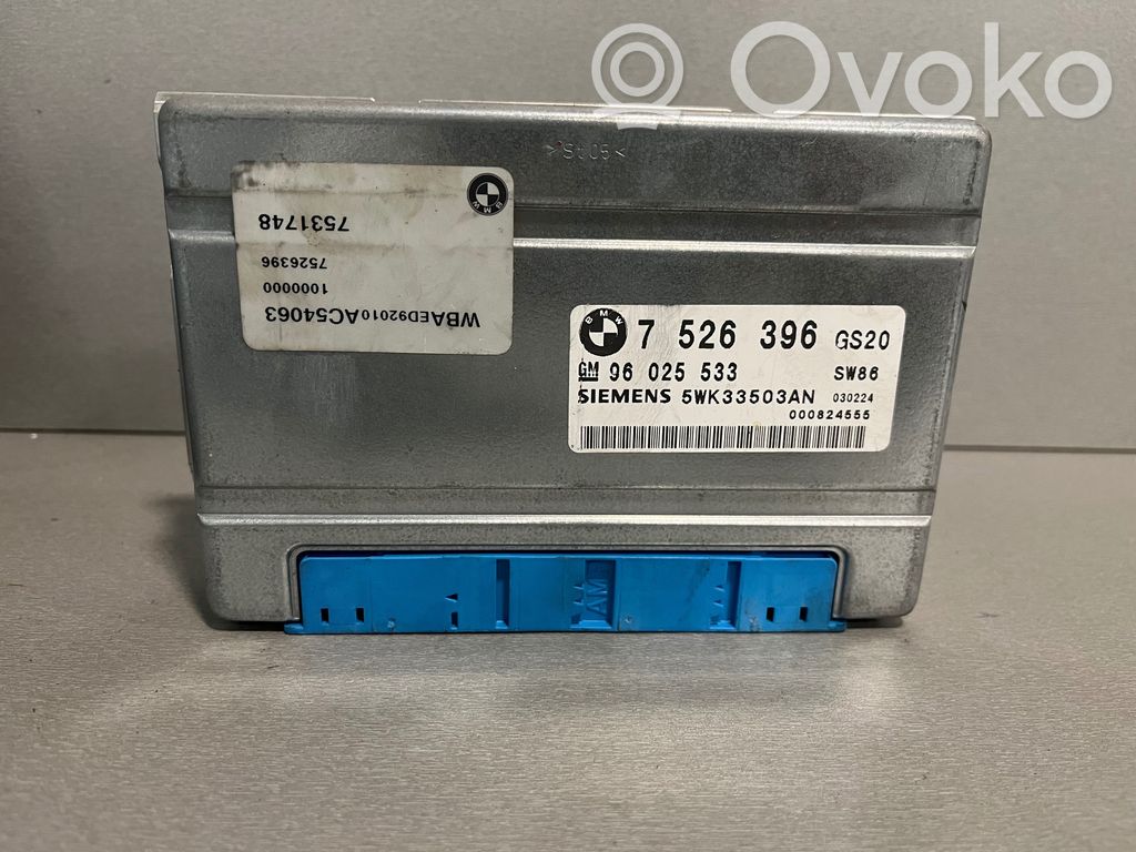 Gearbox control unit/module   7526396,96025533,5WK33503AN