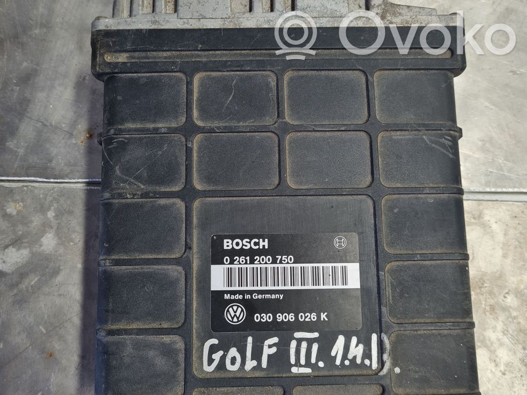 Engine control unit/module   0261200750,030906026K
