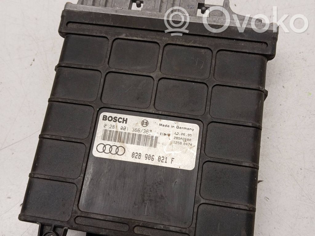 Engine control unit/module   028906021F,0281001366,28SA2680