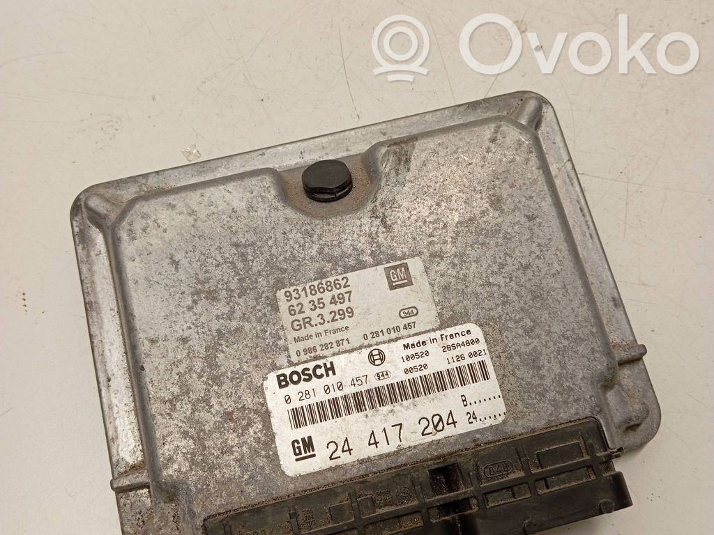 Opel Zafira A Engine control unit/module 
