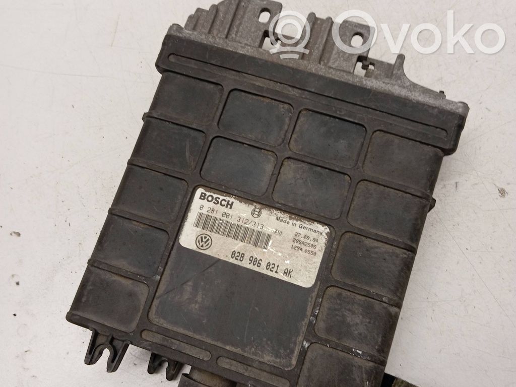 Engine control unit/module   028906021AK,28SA2506,0281001312