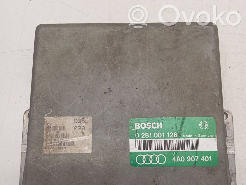 Engine control unit/module   4A0907401,0281001128