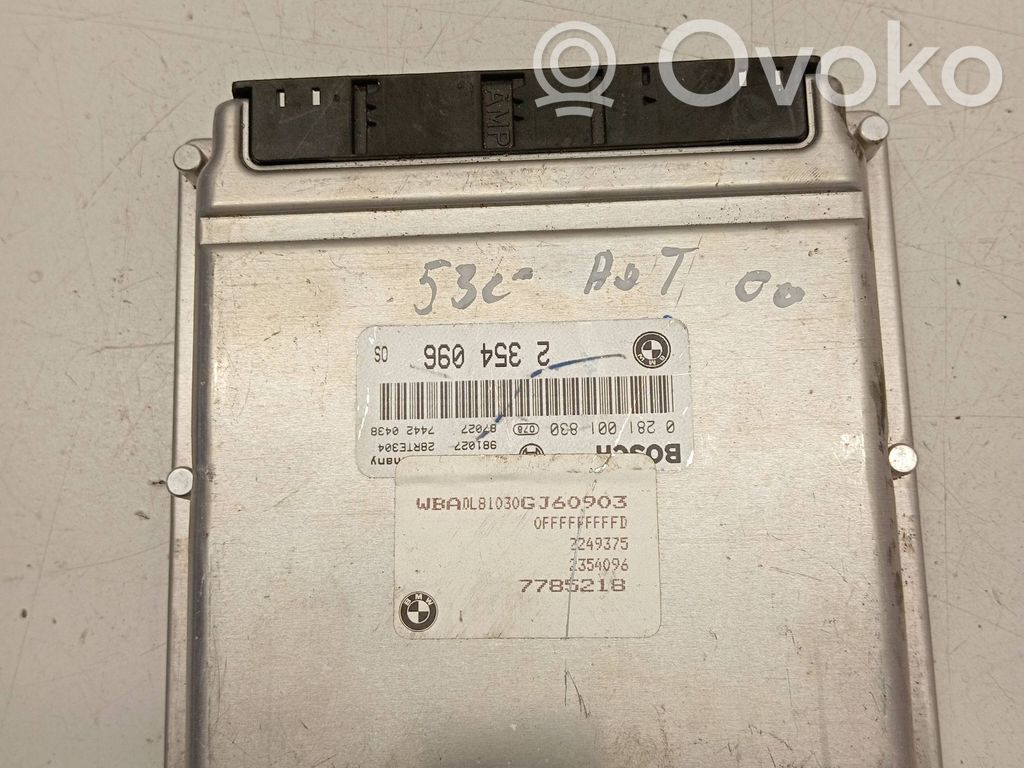BMW 5 E39 Engine control unit/module 