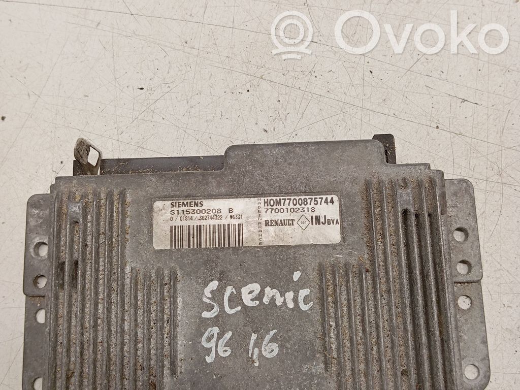 Renault Scenic I Engine control unit/module 