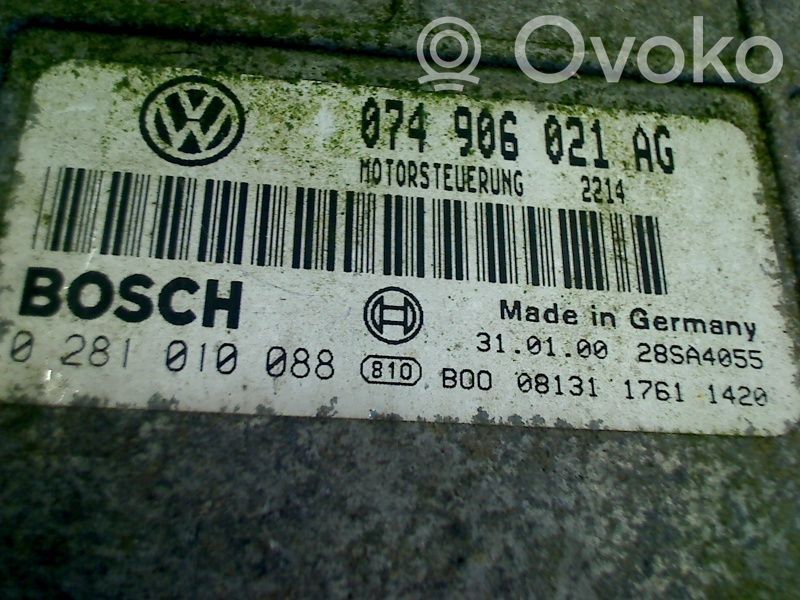 Volkswagen II LT Unitate/modul de control motor 