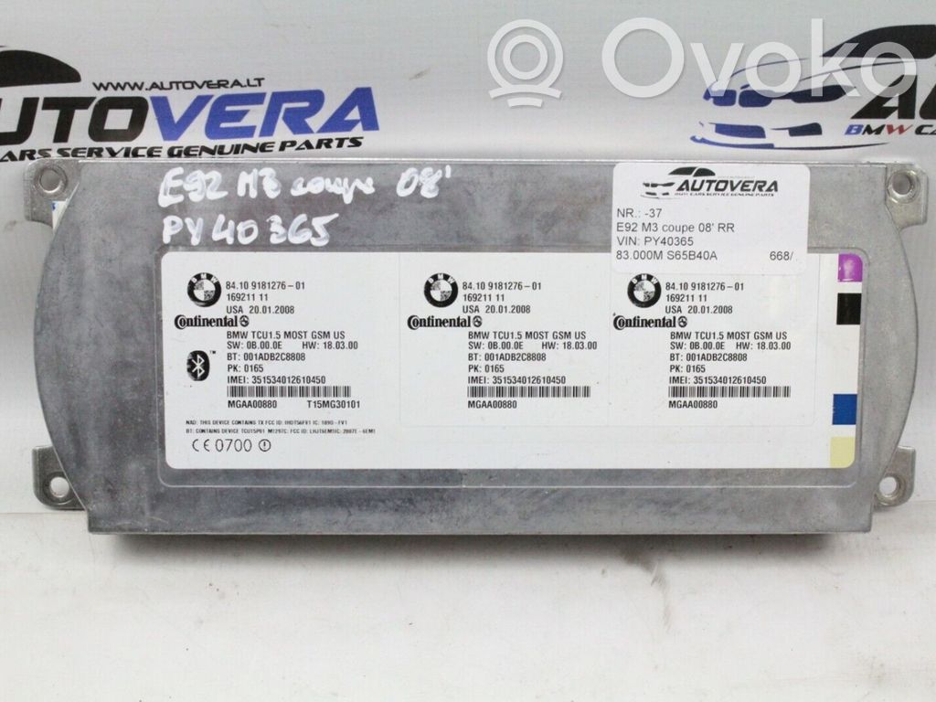Bluetooth Modul Steuergerät   9181276