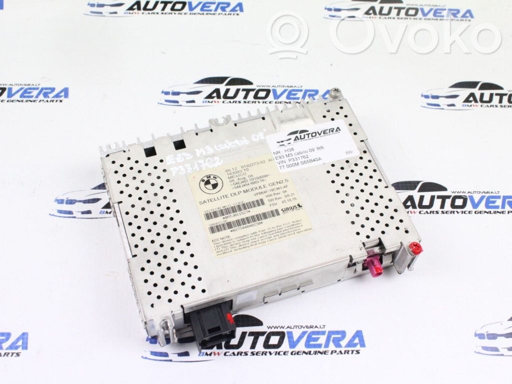 Other control units/modules   9192273