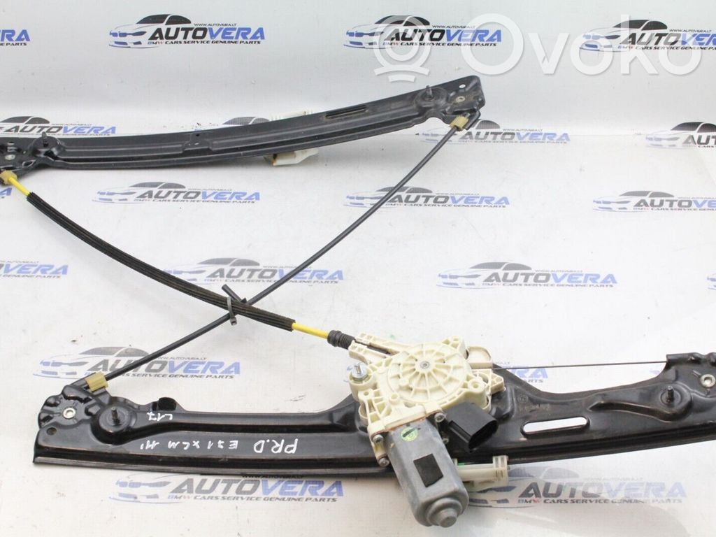 BMW X6 E71 Front door window regulator with motor 
