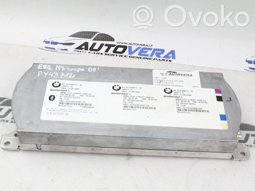 BMW 3 E90 E91 Модуль «Bluetooth» 