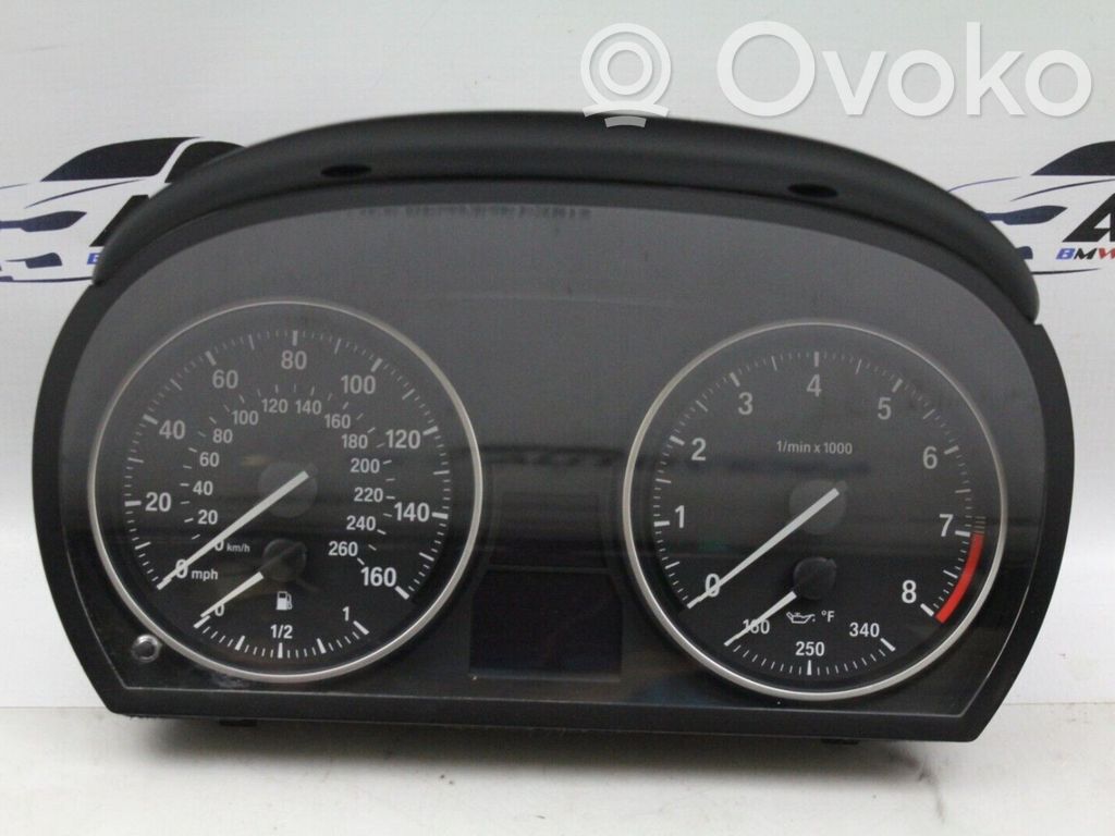 BMW 3 E90 E91 Geschwindigkeitsmesser Cockpit 