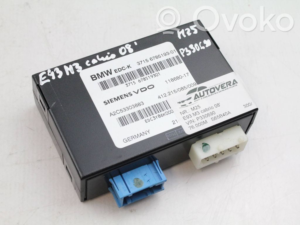 Suspension control unit/module   6785193,11868017