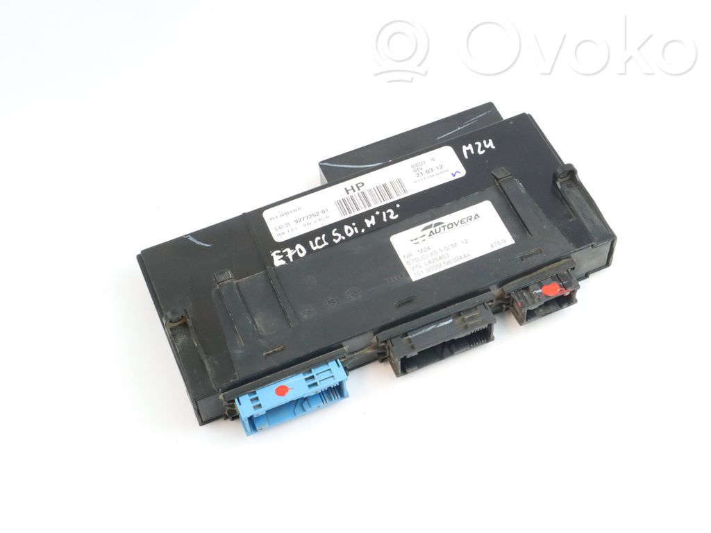 BMW X5 E70 Other control units/modules 
