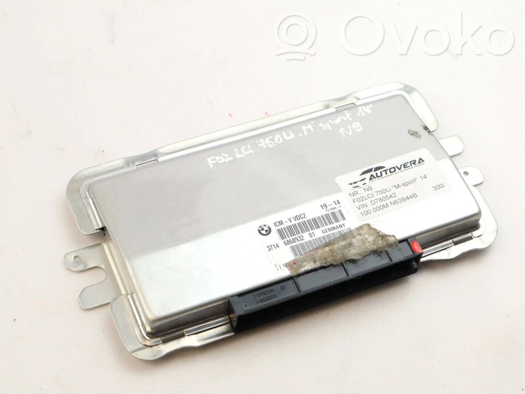 BMW 7 F01 F02 F03 F04 Sterownik / Moduł zawieszenia pneumatycznego 