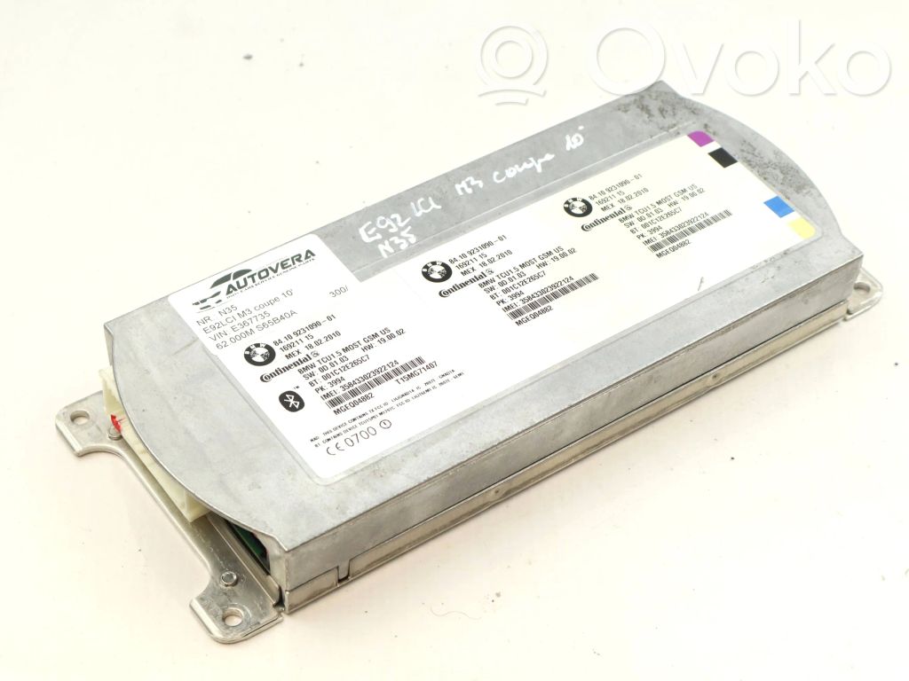 Bluetooth control unit module   9231090,16921115,001C12E265C7