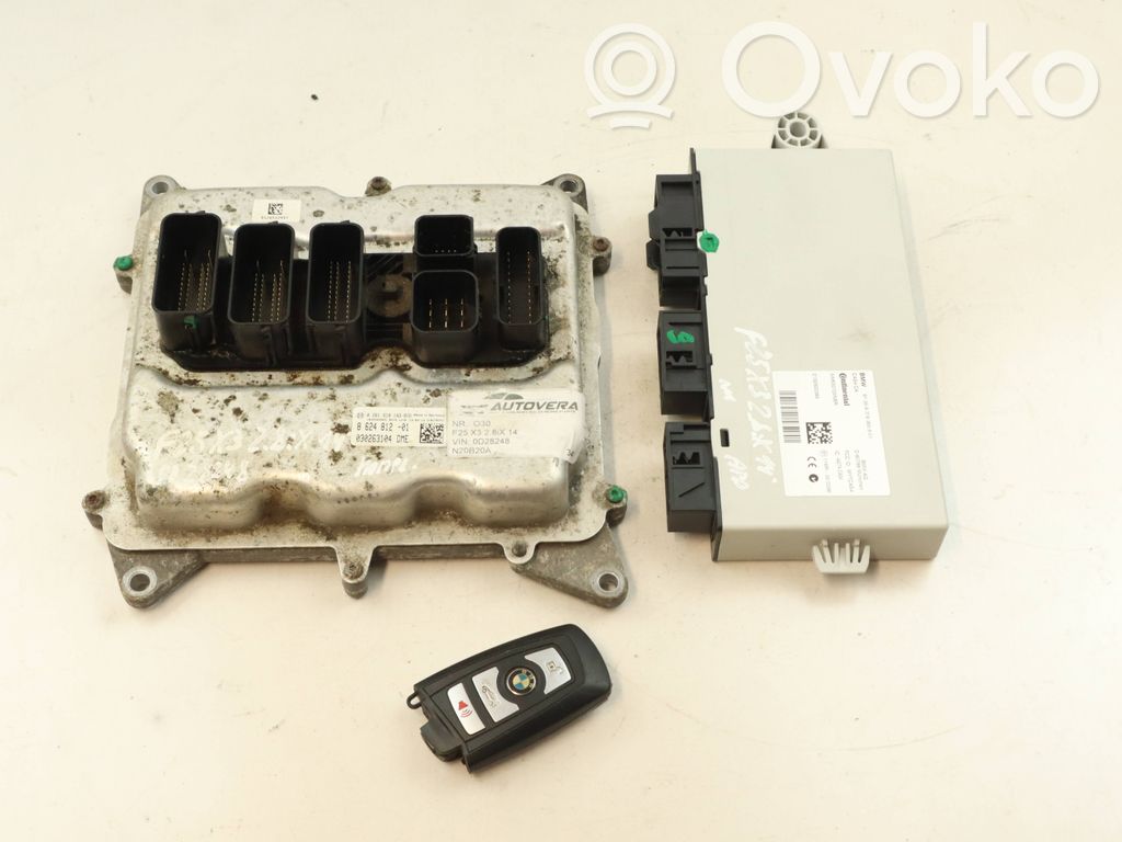BMW X3 F25 Engine ECU kit and lock set 