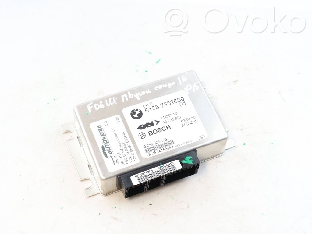 BMW M6 Other control units/modules 
