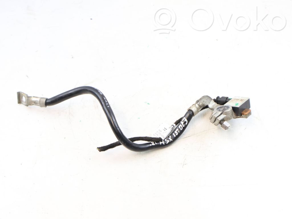 BMW X5 E70 Negative earth cable (battery) 