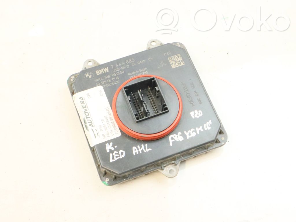 BMW X6M F86 Module de ballast de phare Xenon 