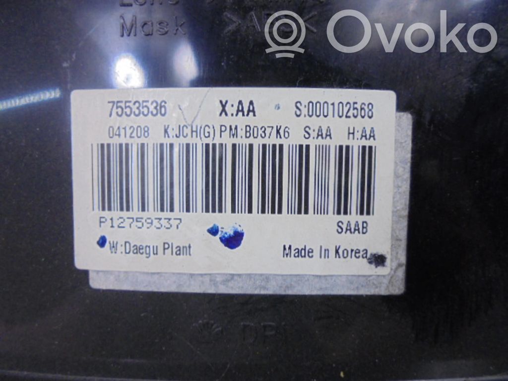 Saab 9-3 Ver2 Speedometer (instrument cluster) 