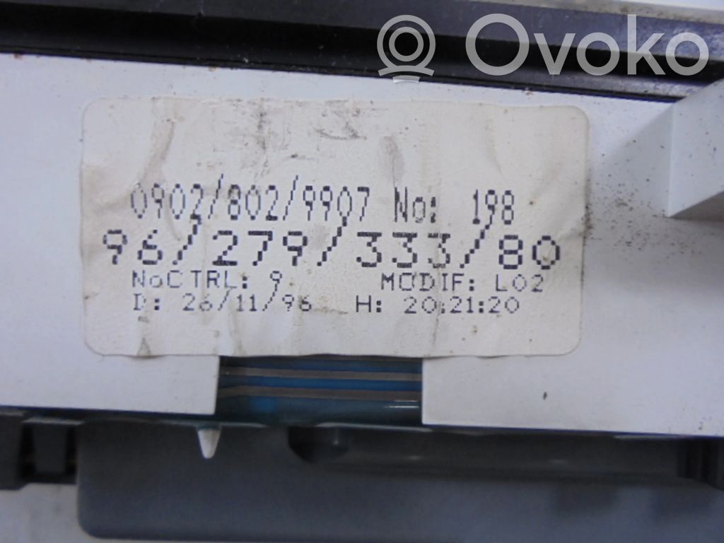 Citroen Saxo Speedometer (instrument cluster) 