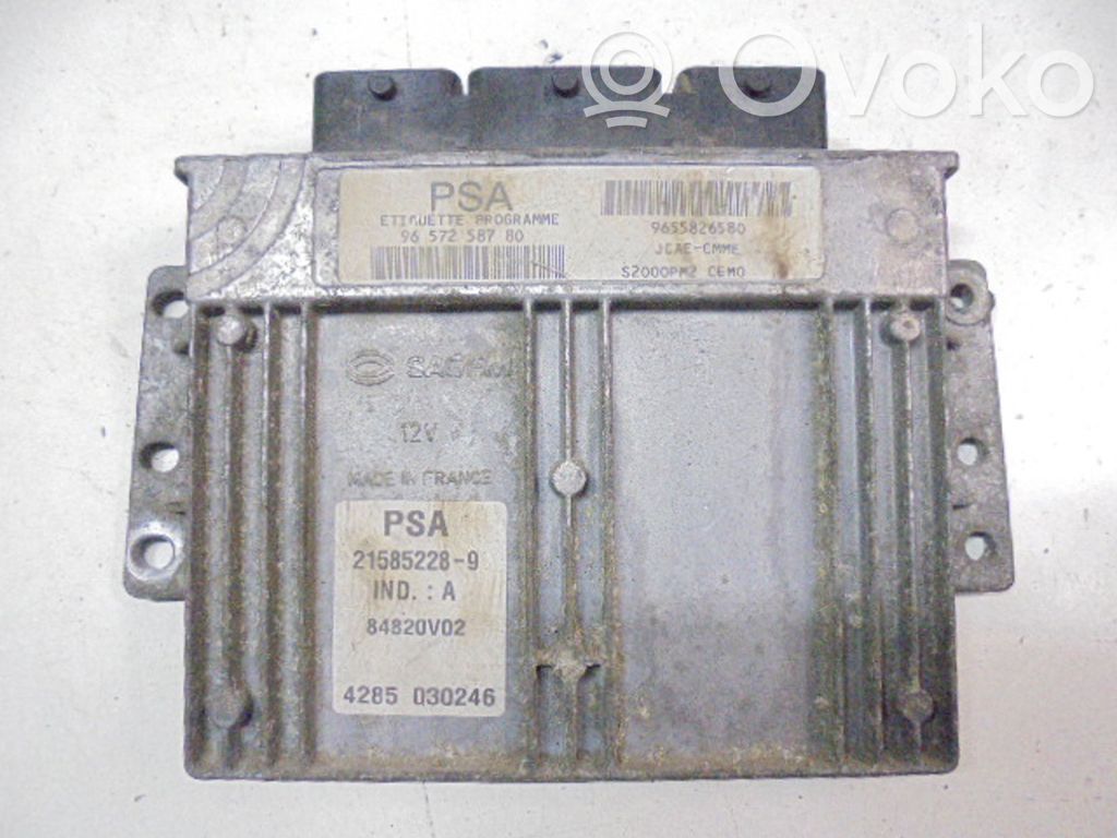 Peugeot 407 Engine control unit/module ECU 