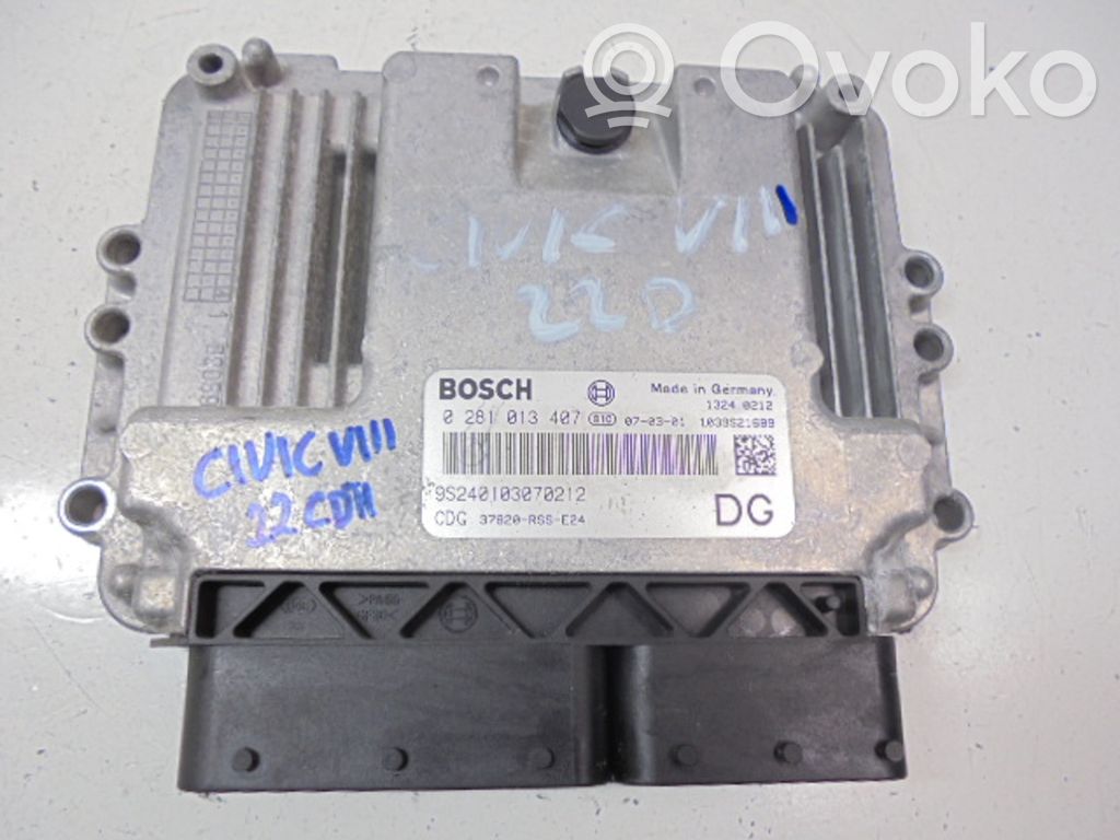 Engine control unit/module ECU   0281013407,0281013407